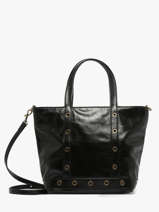 Handtas Cabas Cuir Leder Vanessa bruno Zwart cabas cuir 82V40435
